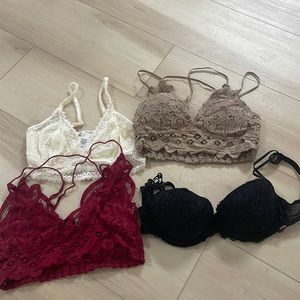 Assortment of bras